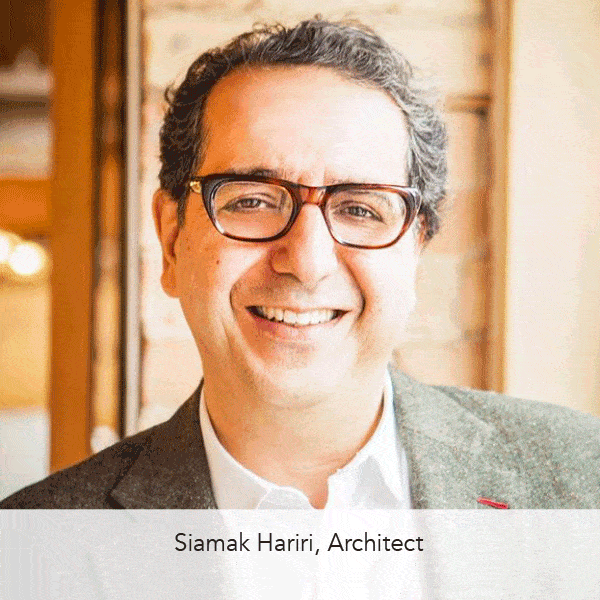 著名建築師 Hariri Pontarini Architects 的創始合夥人 Hariri Pontarini 和 NORR 副總裁 Frank Panici