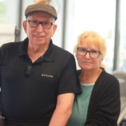 Francesca Romano, wife of North York General's Geriatrics Day Hospital patient Felice Romano