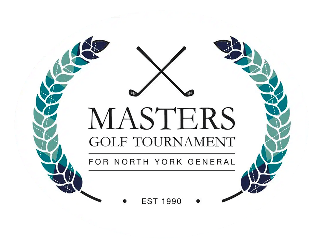 Masters Golf for North York General Logo