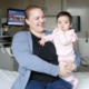 Marissa D’Souza and her baby at North York General