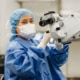 Giving North York General’s surgeons unmatched clarity of the eye’s delicate structures, this state-of-the-art microscope enhances precision and safety during cataract, glaucoma, and corneal procedures while projecting the view in real-time so the full team can anticipate every step.
