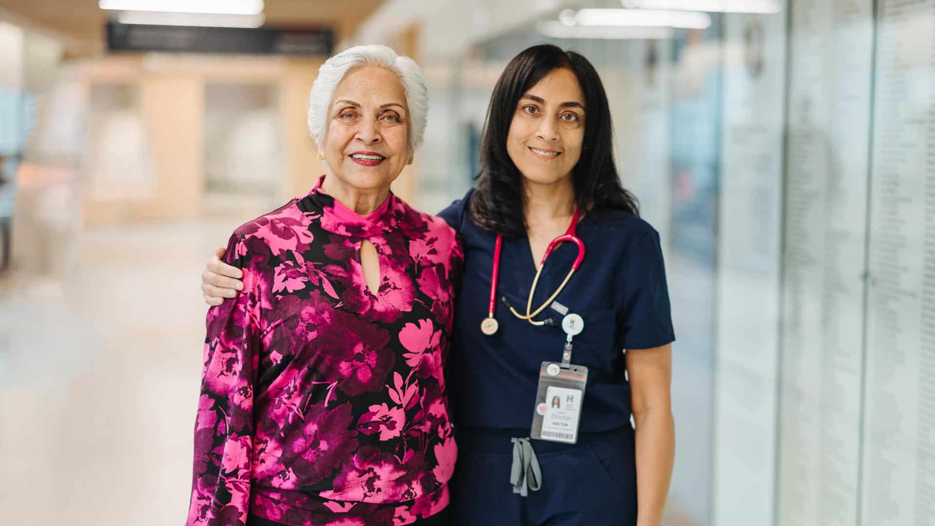 Roshan Doctor and Daughter Dr. Shaheen Doctor